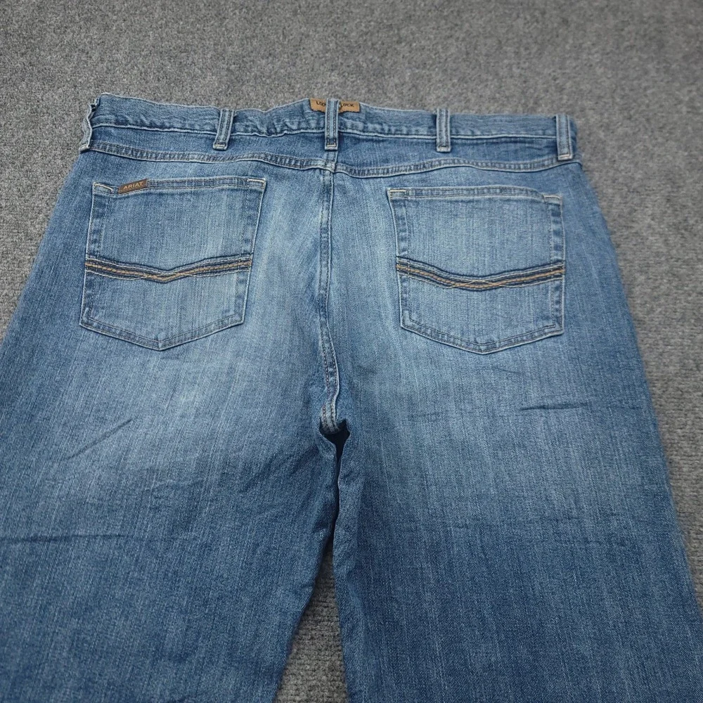 Ariat M2 Legacy Jeans Mens 40x34 Relaxed Boot Cut Medium Wash Denim Work Western